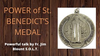 ⚪️POWER OF ST BENEDICT’s MEDALTrue Stories shared by Fr Jim Blount SOLT [upl. by Hieronymus]