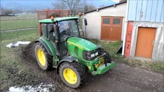 John Deere 5090r amp Jeantil  Epandage de Fumier [upl. by Alyce]