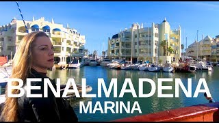 4K Torremolinos to Benalmádena Marina  Costa Del Sol Walking tour [upl. by Giffie]