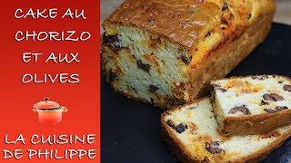 Cake au chorizo et aux olives [upl. by Neeoma397]