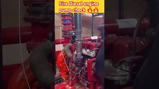 Fire Diesel engine pump check video funny new viralvideo comedy [upl. by Aramen]