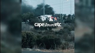 Bystanders scramble for money after cash heist in CT [upl. by Rorie]