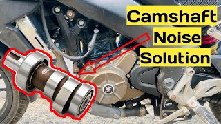 Pulsar As 200 Engine Camshaft Noise  Problem Solution [upl. by Hnahym177]