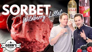 Wildberry Lillet Eis Sorbet für zuhause  Eisrezept von Fabio quotEisdiele Danielequot  Gerrys Kitchen [upl. by Dani]