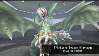 Enchant 1h solo vs Trickster Dragon Minyugon Ultimate Toram Online [upl. by Zachery]