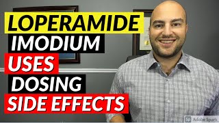 Loperamide Imodium  Uses Dosing Side Effects  Pharmacist Review [upl. by Retseh484]