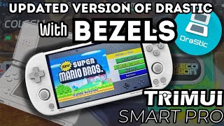 Trimui Smart Pro NDS Drastic updated version with Bezels [upl. by Meara]