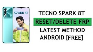 Tecno Spark 8T KG6p Frp Bypass New Android 111213 Update [upl. by Chancey]