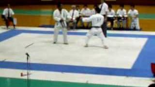 BEST SHOTOKAN KUMITE all japan Karate championship 2007 mens kumite final [upl. by Riki235]