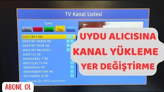 Tüm Uydu Alıcıları İçin Kanal Arama Yer Değiştirme 2024 TKGS Üzeri Arama [upl. by Beaulieu312]