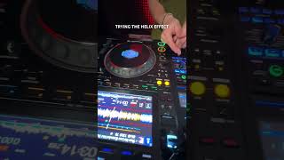 Luuk tries the HELIX effect Where would you use this effect🔥helixeffect djdoubletrouble [upl. by Latsirc]