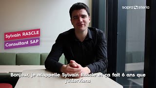 Parcours Inspirants chez Sopra Steria  Sylvain Rascle consultant SAP [upl. by Bartolome44]