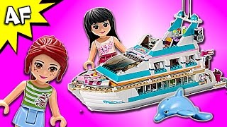 Lego Friends Heartlake DOLPHIN CRUISER 41015 Speed Build [upl. by Ethelbert]