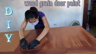 Flush door paintingdoor painting waterbaseddoor renovationDIY flush door paint design [upl. by Engis721]