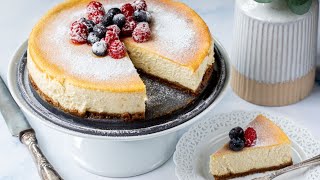 Baked Ricotta Cheesecake Recipe [upl. by Yerffoej609]