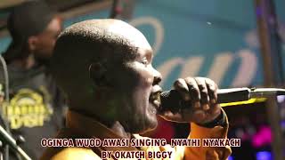 OGINGA WUOD AWASI PERFOMING NYATHI NYAKACH AT HERA OYUMA ALBUM LAUNCH OTIENO JAMBOKA [upl. by Xella952]