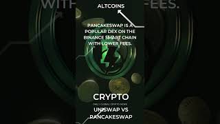 Uniswap vs PancakeSwap Uniswap PancakeSwap DEX cryptotrends2024 [upl. by Son482]