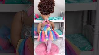 Doll Dress Up In Bunk Bedroom shorts babydolls dolls [upl. by Annahaj]