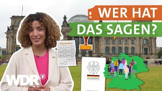 Wie funktioniert unsere Demokratie in Deutschland  neuneinhalb  WDR [upl. by Imefulo548]