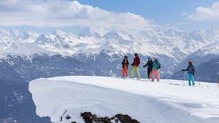 Skiurlaub im Frosch Sportclub Carlton in der Schweiz [upl. by Ardnac590]