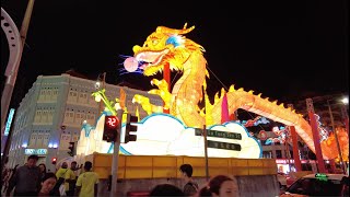 Singapore Chinatown CNY Lightup and Opening Ceremony 19 Jan 2024 [upl. by Frisse]