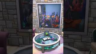 Custom AQUARIUM in The Sims 4 shorts [upl. by Willamina]