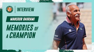 Memories of a champion w Mansour Bahrami  RolandGarros [upl. by Gans]