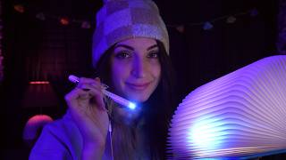 ASMR  Tracing Your Face with Light [upl. by Enuahs858]