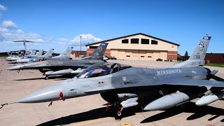 American SEAD Specialist F16CJ Block 50 Fighter Jets Deployed To The Middle East for Iran Strike [upl. by Grassi]