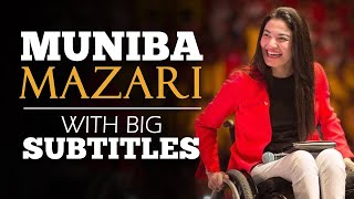 ENGLISH SPEECH  MUNIBA MAZARI  We all are Perfectly Imperfect English Subtitles [upl. by Amr]