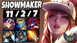 DK ShowMaker Akali vs Azir  MID  Patch 1423 Ranked Challenger Korea ✅ [upl. by Edelson]