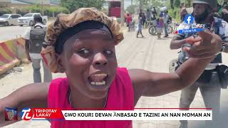 Mezanmi deblozay pete devan anbasad Ameriken a nan moman an la Badi yo ap kouri dèyè moun yo [upl. by Aissyla999]