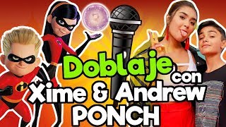 FANDUB Doblaje Los Increibles con Xime Ponch y Andrew Ponch Memo Aponte [upl. by Ydeh876]