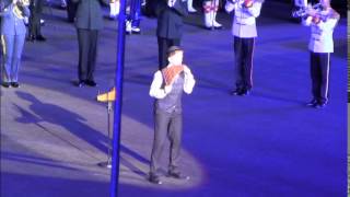 Einsamer HirteAmazing Grace Finale Basel Tattoo 2014 [upl. by Nivloc399]