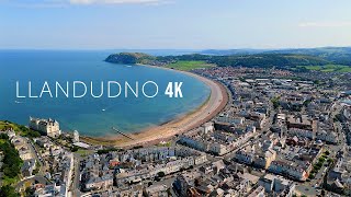 Llandudno North Wales  Cinematic 4K Drone Video [upl. by Kloman]