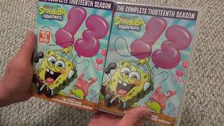 SpongeBob SquarePants The Complete 13th Season DVD Unboxing [upl. by Pooh]