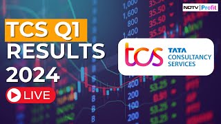 TCS Q1 Results LIVE I TCS FY25 Quarterly Earnings 2024 I TCS Q1 Results Today LIVE [upl. by Anod]