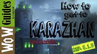 How to get to Karazhan Read the txt below the video for Dragonflight 2023 [upl. by Isleana]