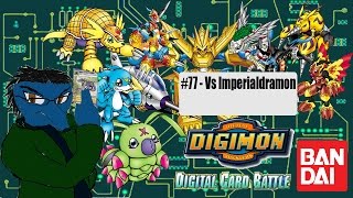 Digimon Digital Card Battle Vs Imperialdramon [upl. by Oirretna464]