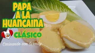 Receta Papa A La Huancaina Tradicional Con Coccion De Papa Y Al Detalle [upl. by Erik]