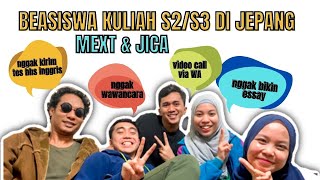 TIPS LOLOS DENGAN MUDAH BEASISWA KULIAH S2S3 DI JEPANG MEXT amp JICA  Dijah Arif [upl. by Airalav]