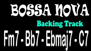 BOSSA NOVA 2516 Backing track in Eb Major [upl. by Denzil]