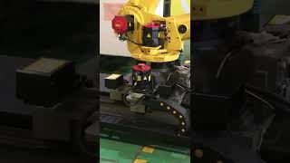 Positioner and Track System Application Showcase positioners rail weldingrobot machine shorts [upl. by Quartis]