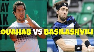 Lamine Ouahab vs Nikoloz Basilashvili  2R Marrakech 2018 Highlights HD [upl. by Chrisoula]