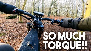 10KW EBIKE IN THE WOODS WITH KNOBBLIES [upl. by Keegan]