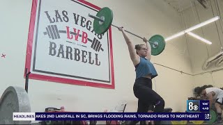 Las Vegas gym hopes to train the next generation of goldmedalist weightlifters [upl. by Martainn]