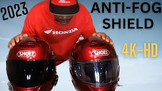 Shoei Neotec 2 Pinlock Evo Install  How to Remove Shoei Faceshield [upl. by Attegroeg240]