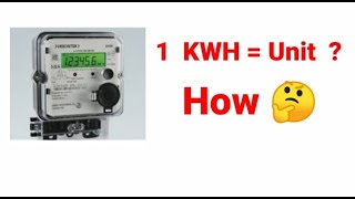 Kwh  unit  how to calculate electrical consumption  meter [upl. by Myke]