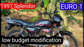 1997 Splendor malayalam review low budget modification 🤑Adnox bit splendor splendorlover [upl. by Oicangi753]