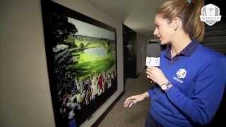 The 2014 Ryder Cup European Team Room [upl. by Tapes710]